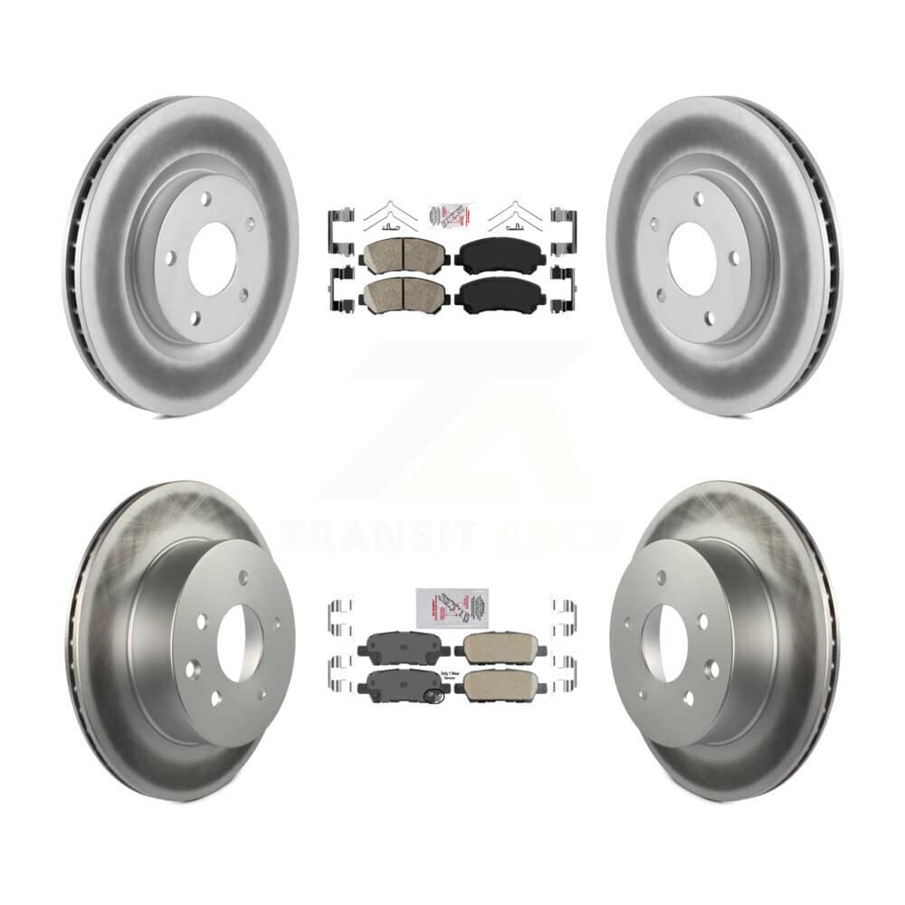 Transit Auto - KGA-104895 - Front and Rear Disc Brake Kits