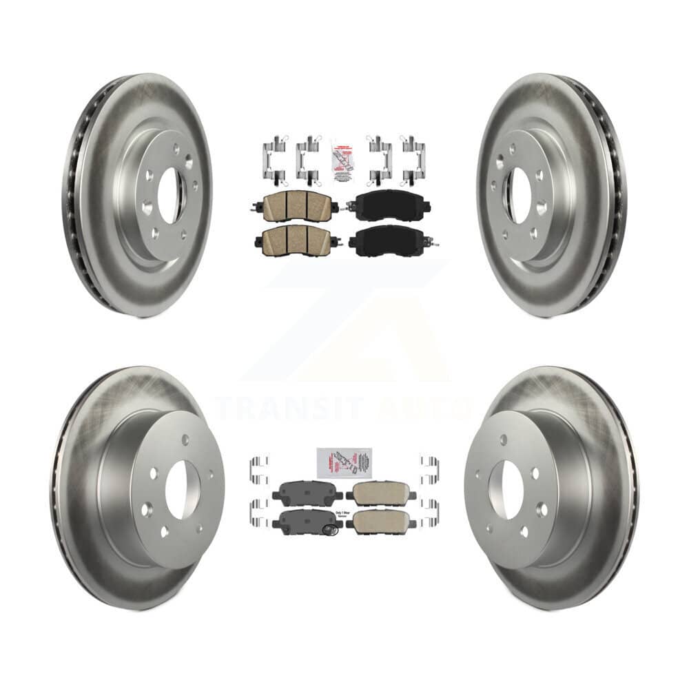 Transit Auto - KGA-104901 - Front and Rear Disc Brake Kits