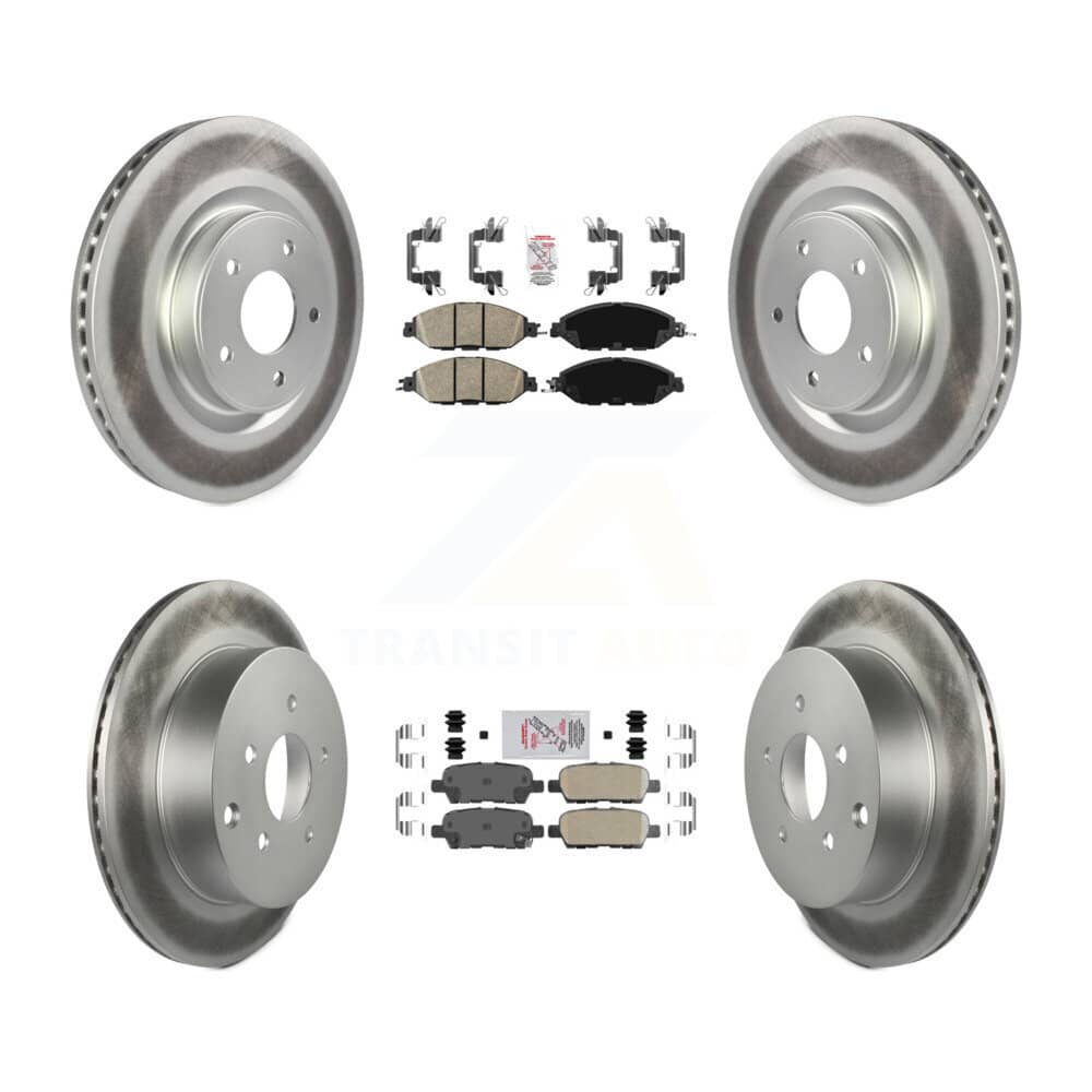 Transit Auto - KGA-104906 - Front and Rear Disc Brake Kits