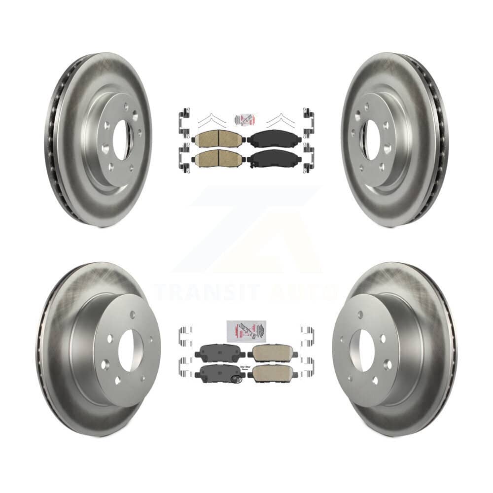 Transit Auto - KGA-104908 - Front and Rear Disc Brake Kits
