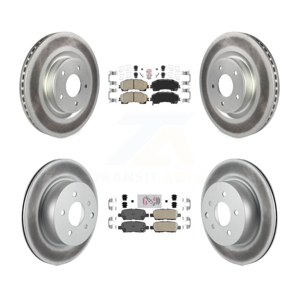 Transit Auto - KGA-104916 - Front and Rear Disc Brake Kits
