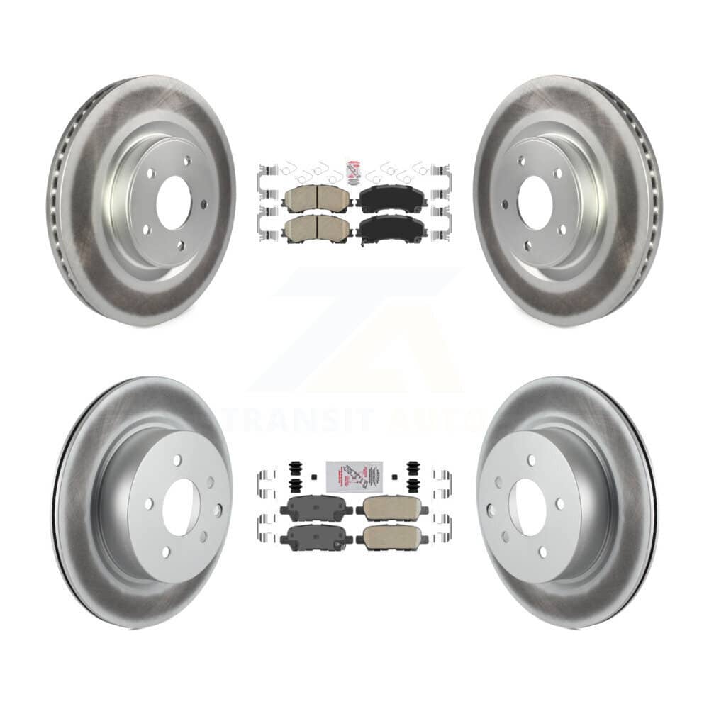 Transit Auto - KGA-104917 - Front and Rear Disc Brake Kits