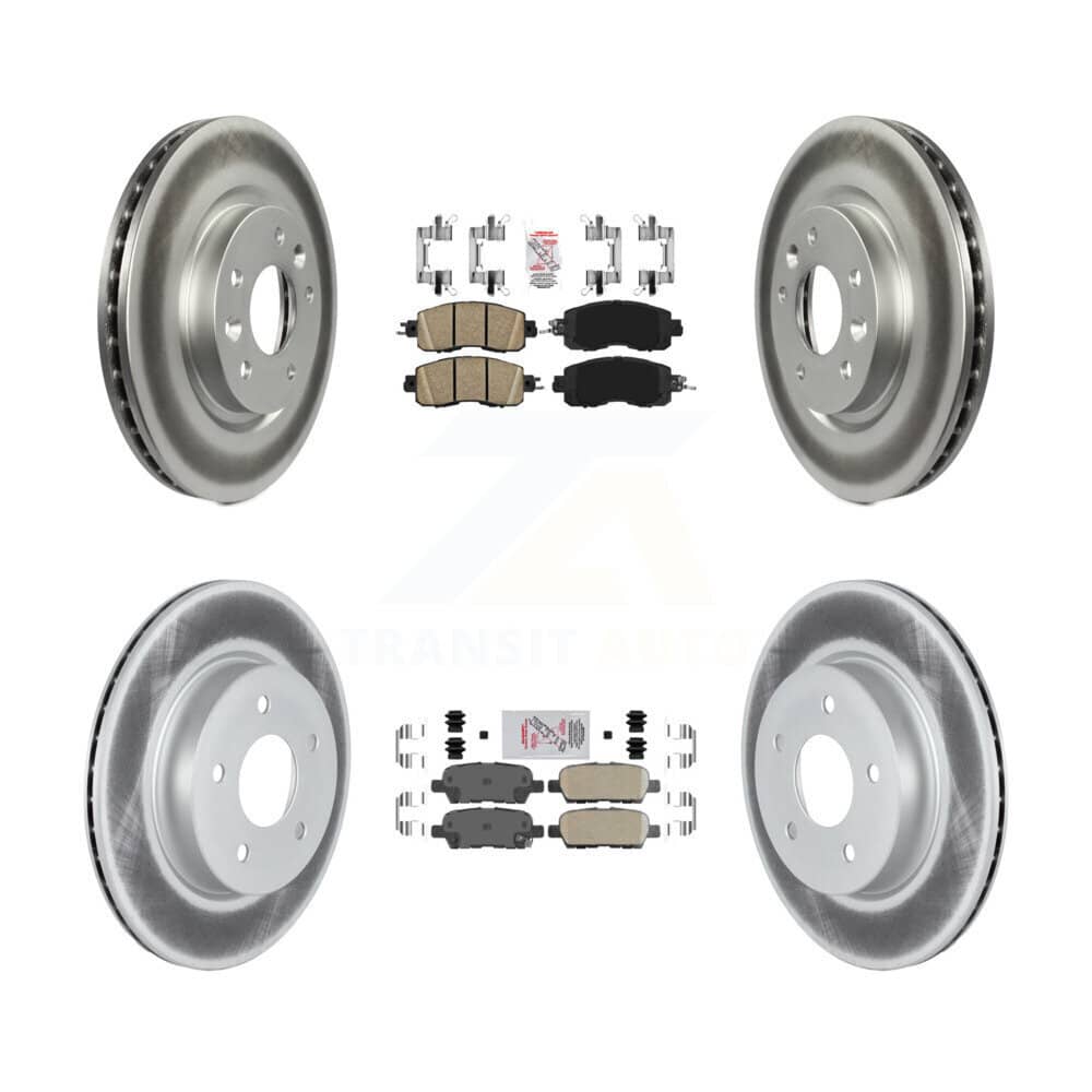 Transit Auto - KGA-104921 - Front and Rear Disc Brake Kits