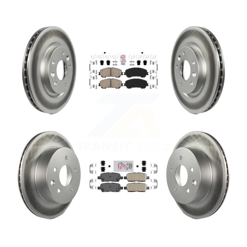 Transit Auto - KGA-104925 - Front and Rear Disc Brake Kits