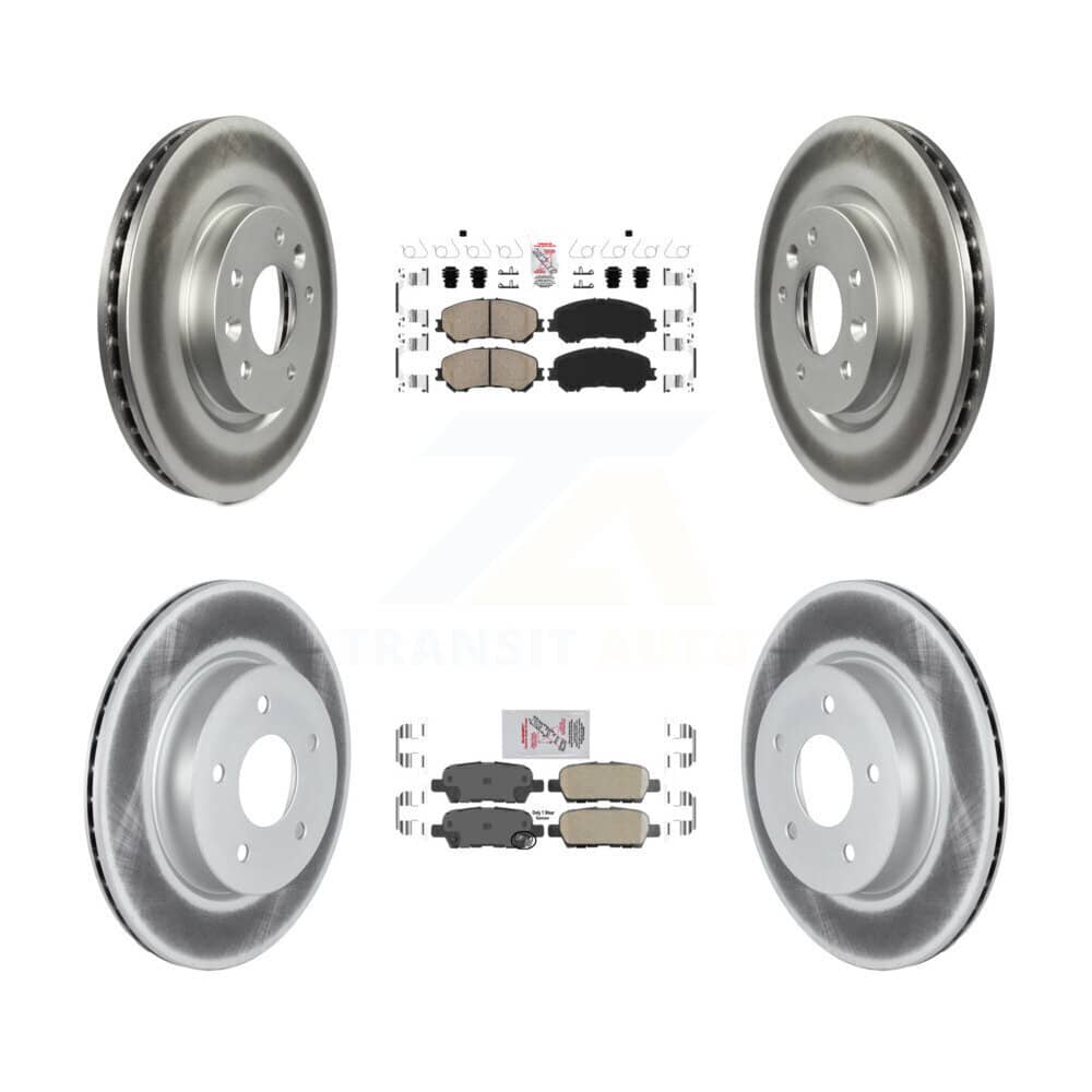 Transit Auto - KGA-104927 - Front and Rear Disc Brake Kits
