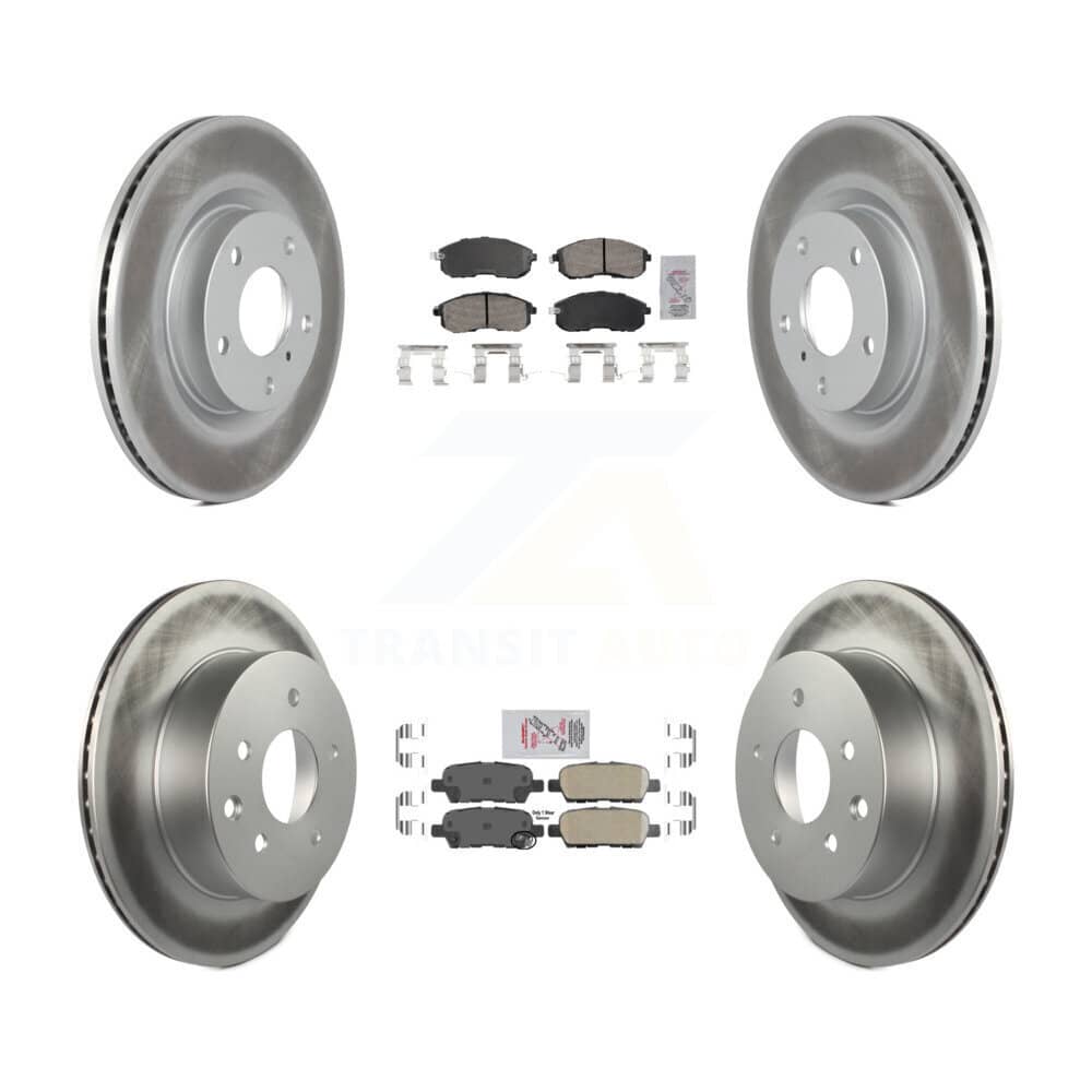 Transit Auto - KGA-104931 - Front and Rear Disc Brake Kits