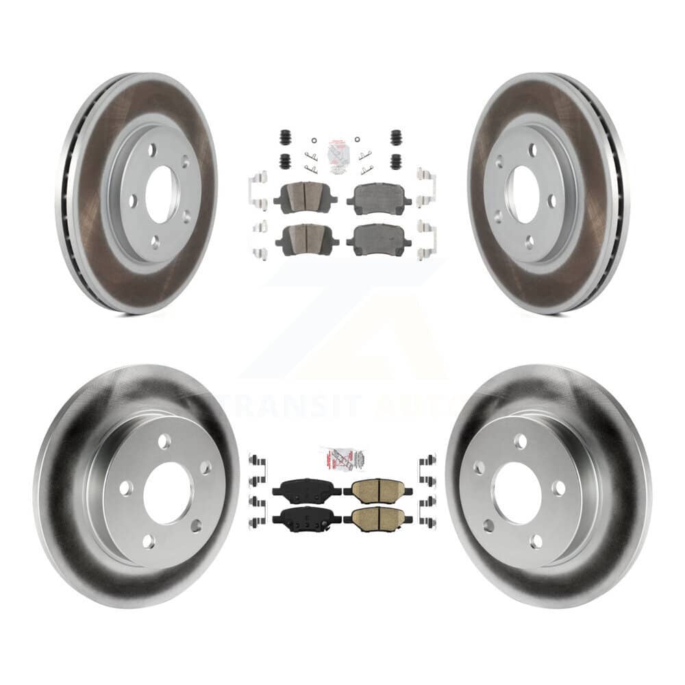 Transit Auto - KGA-104945 - Front and Rear Disc Brake Kits