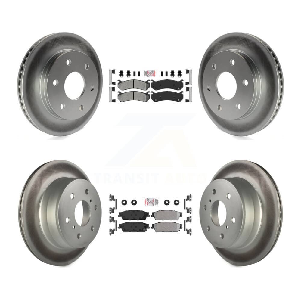 Transit Auto - KGA-105056 - Front and Rear Disc Brake Kits
