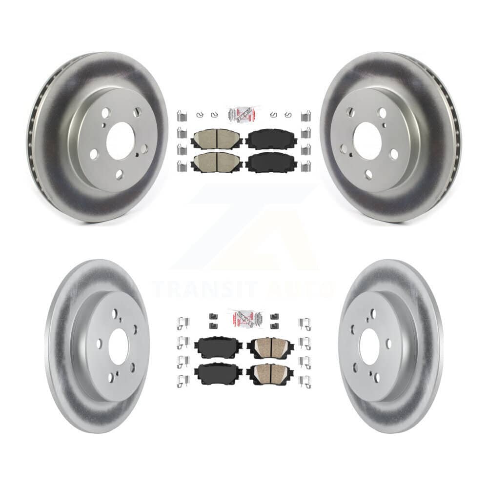 Transit Auto - KGA-105147 - Front and Rear Disc Brake Kits