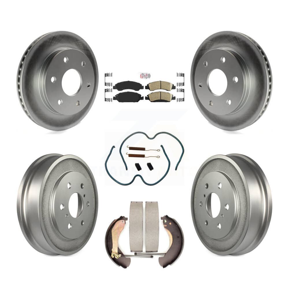 Transit Auto - KGA-105479 - Front and Rear Disc Brake Kits