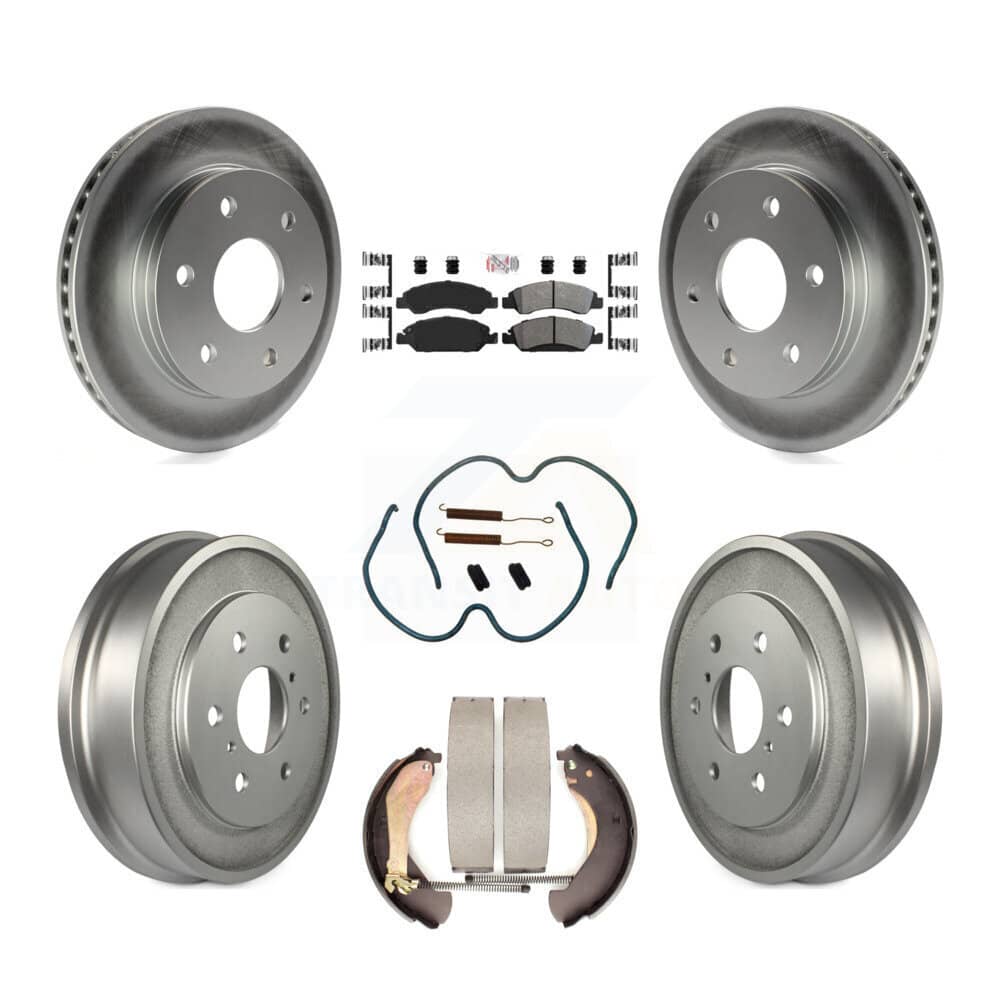 Transit Auto - KGA-105480 - Front and Rear Disc Brake Kits