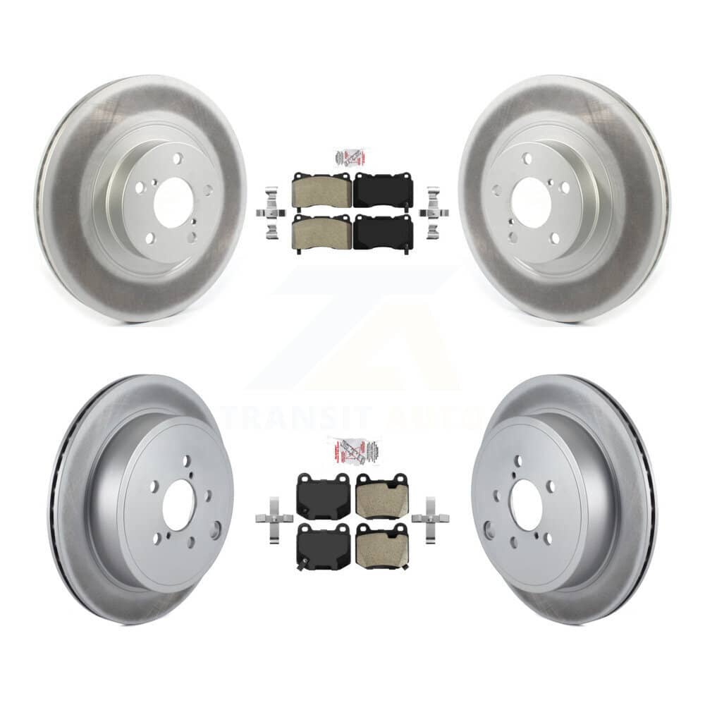 Transit Auto - KGA-105571 - Front and Rear Disc Brake Kits