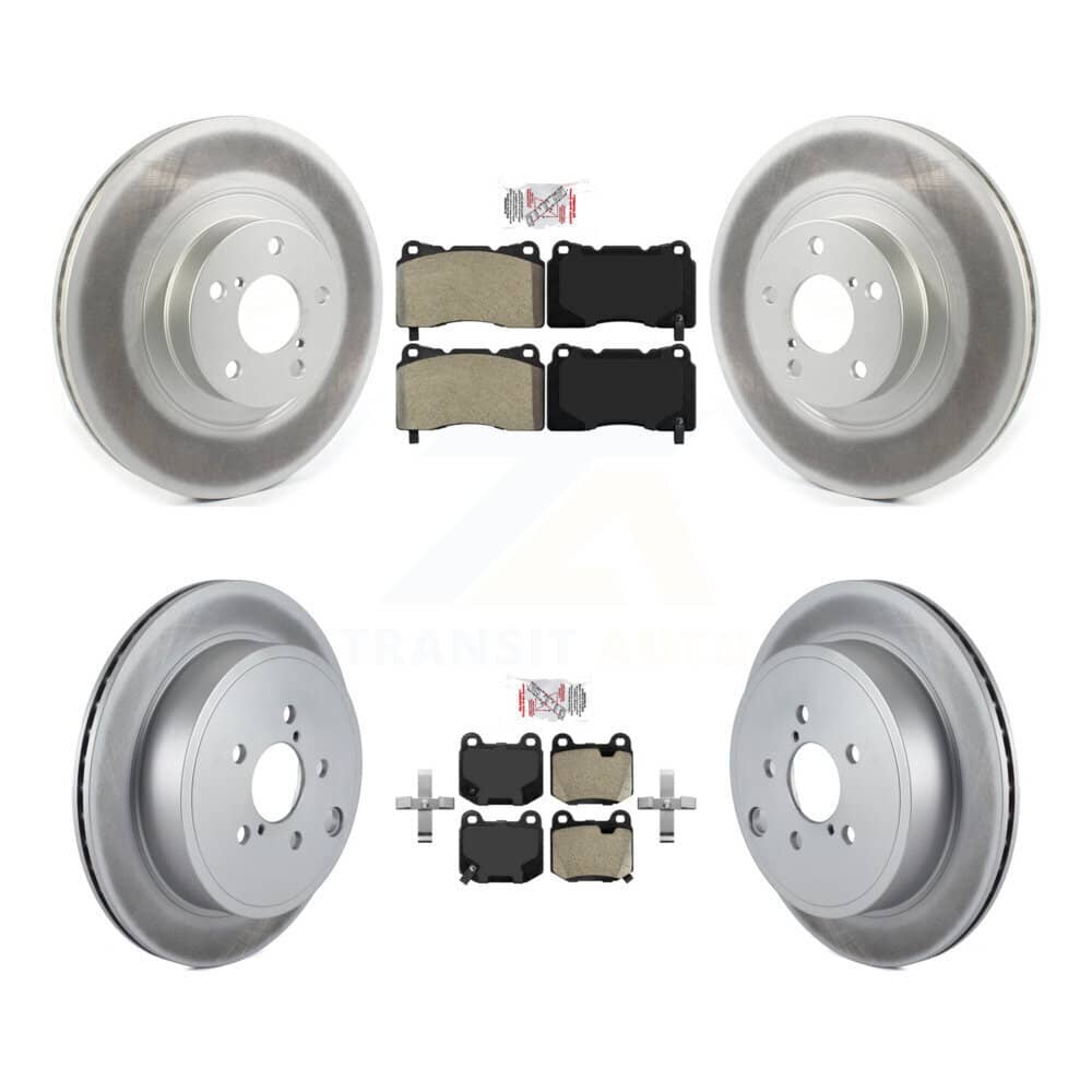 Transit Auto - KGA-105572 - Front and Rear Disc Brake Kits