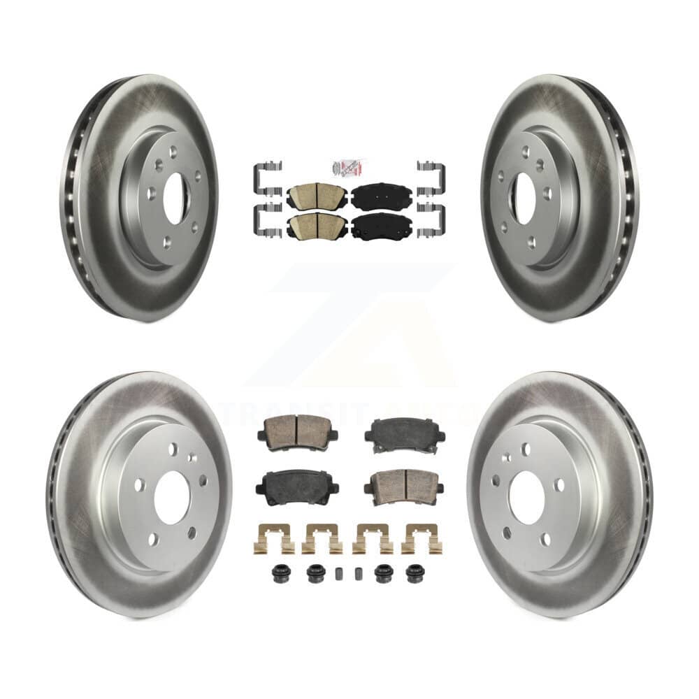 Transit Auto - KGA-105649 - Front and Rear Disc Brake Kits