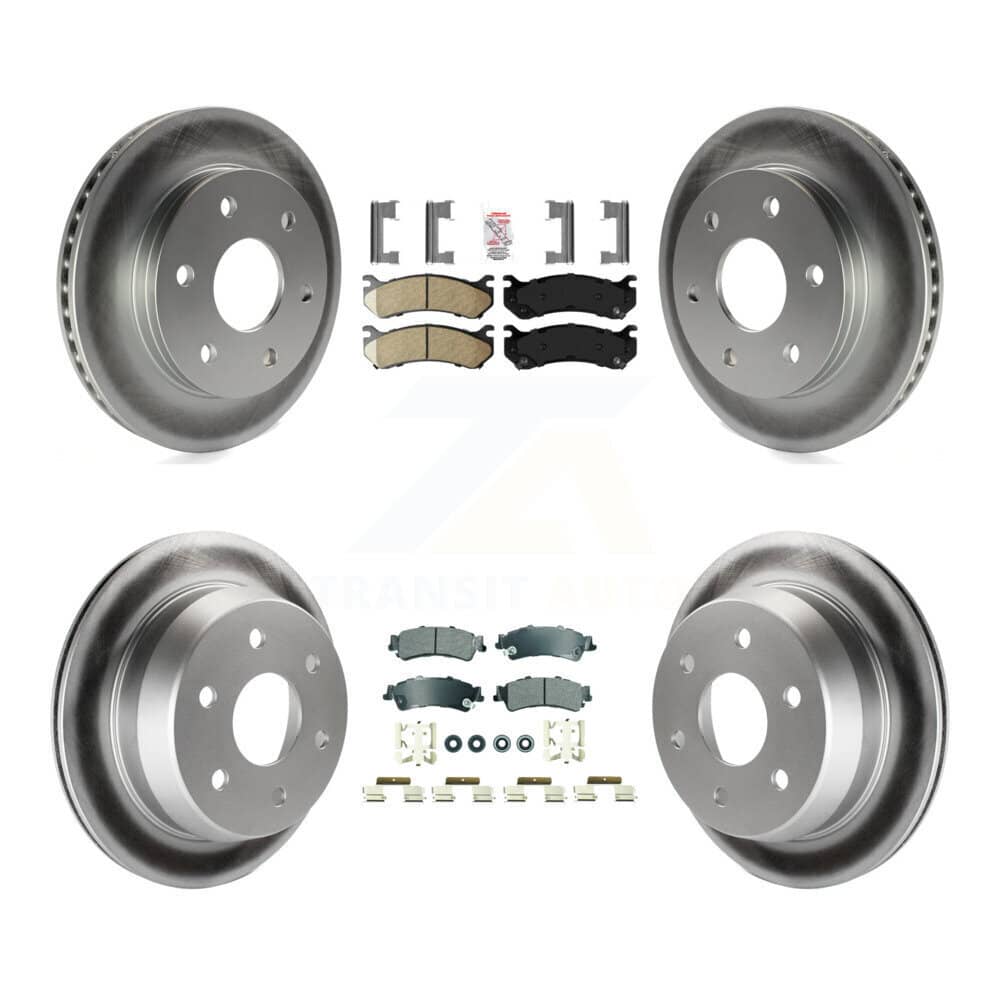 Transit Auto - KGA-105658 - Front and Rear Disc Brake Kits