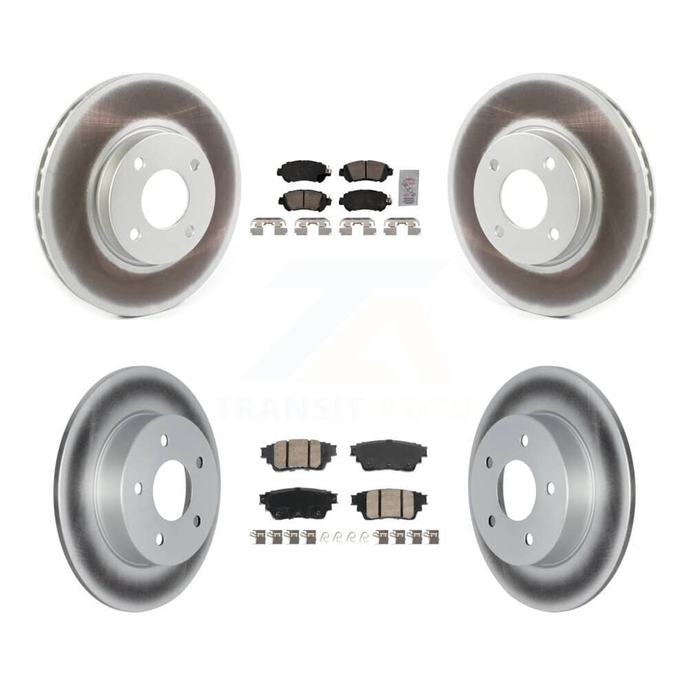 Transit Auto - KGA-105796 - Front and Rear Disc Brake Kits