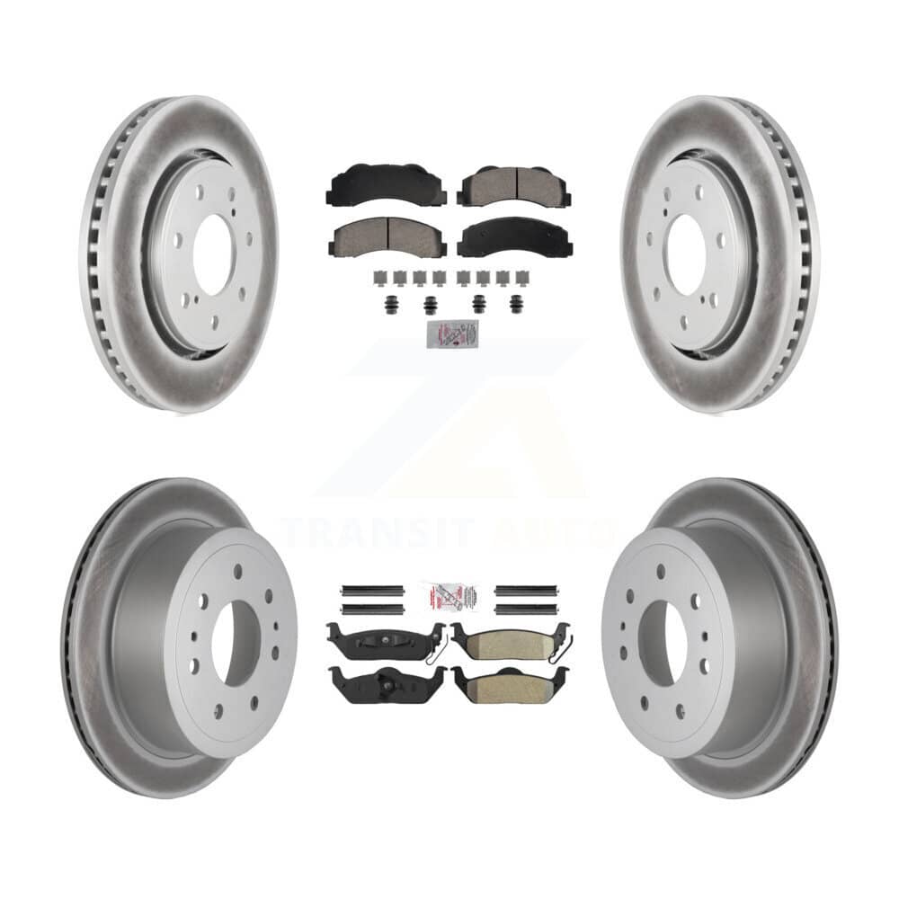Transit Auto - KGA-105824 - Front and Rear Disc Brake Kits