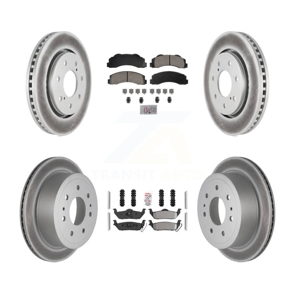 Transit Auto - KGA-105826 - Front and Rear Disc Brake Kits