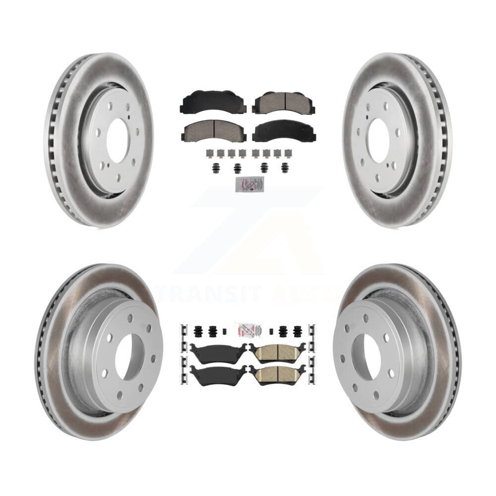 Transit Auto - KGA-105839 - Front and Rear Disc Brake Kits