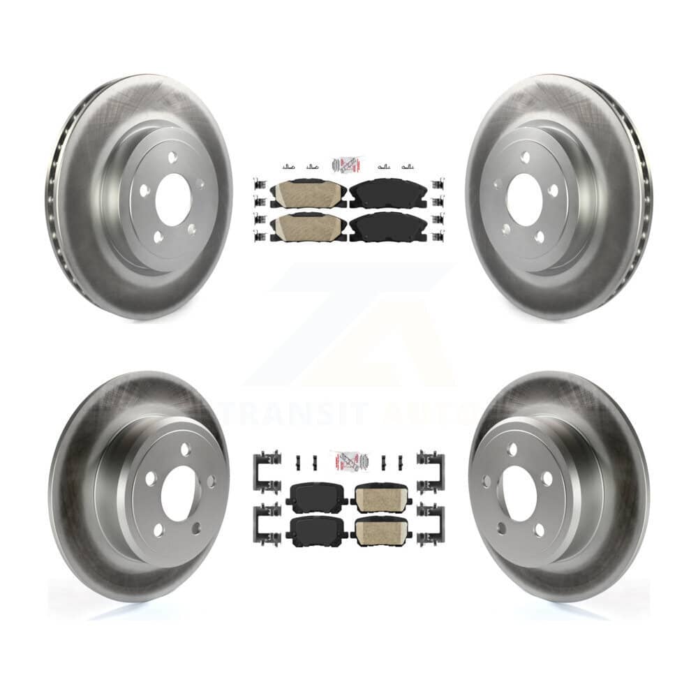 Transit Auto - KGA-105970 - Front and Rear Disc Brake Kits