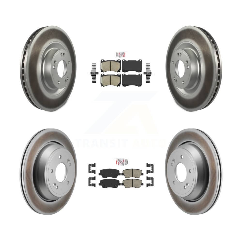 Transit Auto - KGA-106122 - Front and Rear Disc Brake Kits