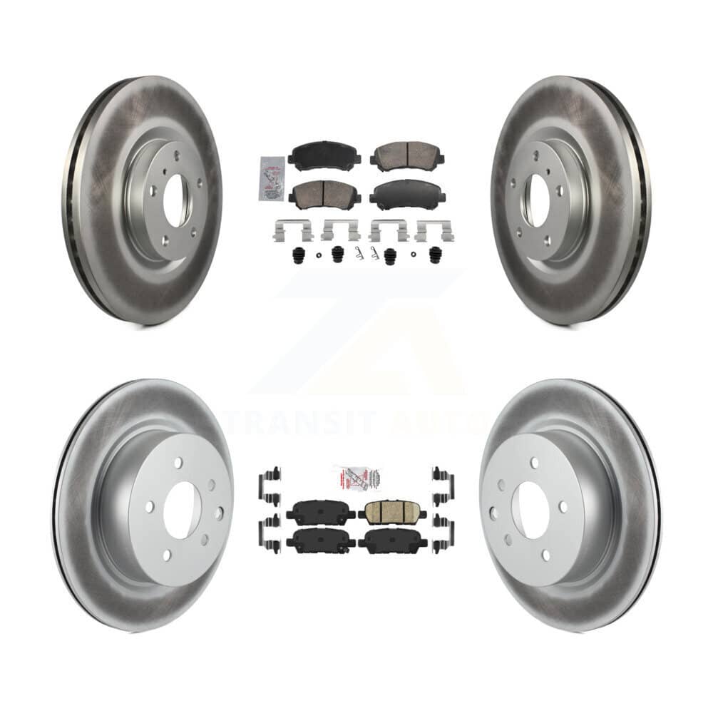 Transit Auto - KGA-106135 - Front and Rear Disc Brake Kits