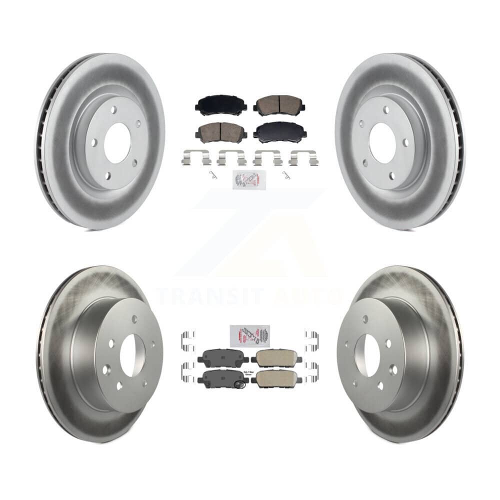 Transit Auto - KGA-106150 - Front and Rear Disc Brake Kits