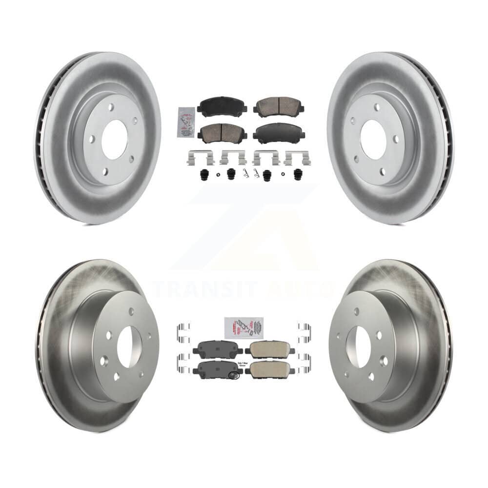 Transit Auto - KGA-106151 - Front and Rear Disc Brake Kits