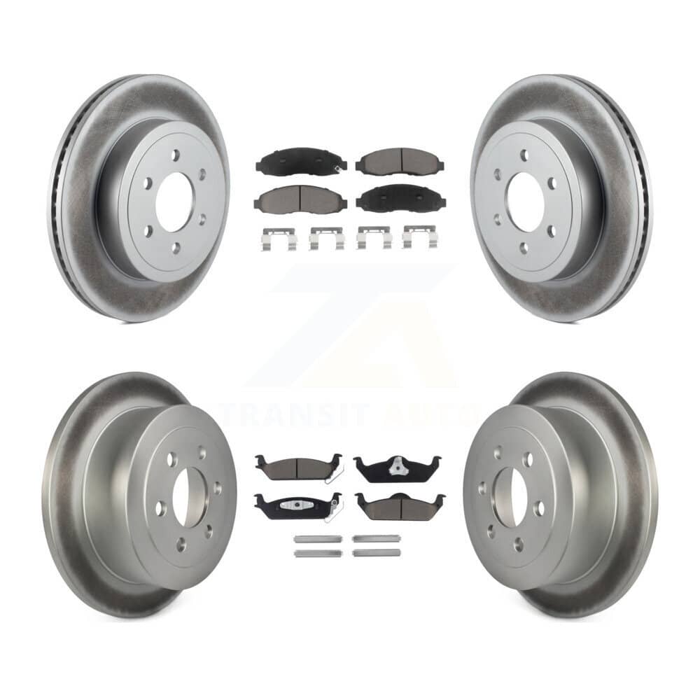 Transit Auto - KGC-100600 - Front and Rear Disc Brake Kits