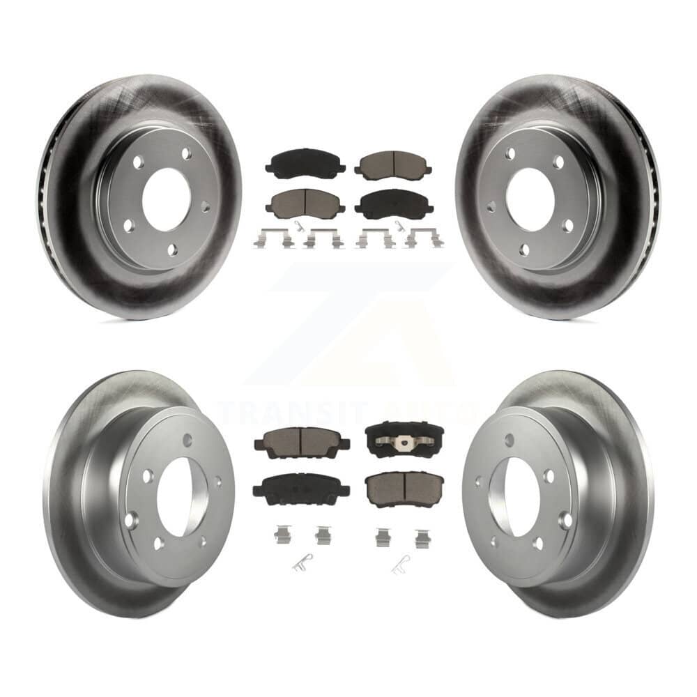 Transit Auto - KGC-100628 - Front and Rear Disc Brake Kits