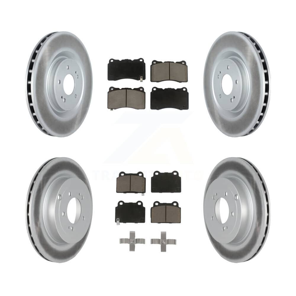 Transit Auto - KGC-100629 - Front and Rear Disc Brake Kits