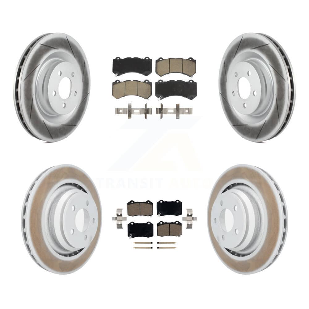 Transit Auto - KGC-100646 - Front and Rear Disc Brake Kits