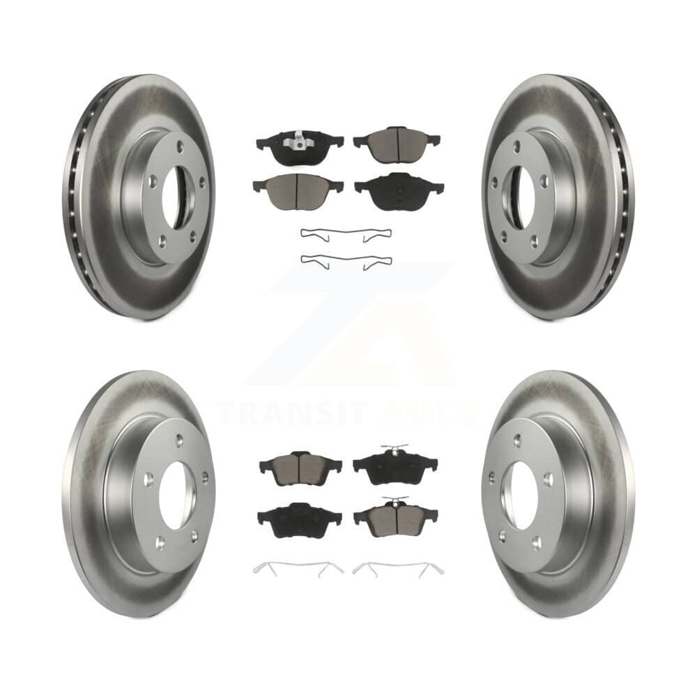 Transit Auto - KGC-100657 - Front and Rear Disc Brake Kits