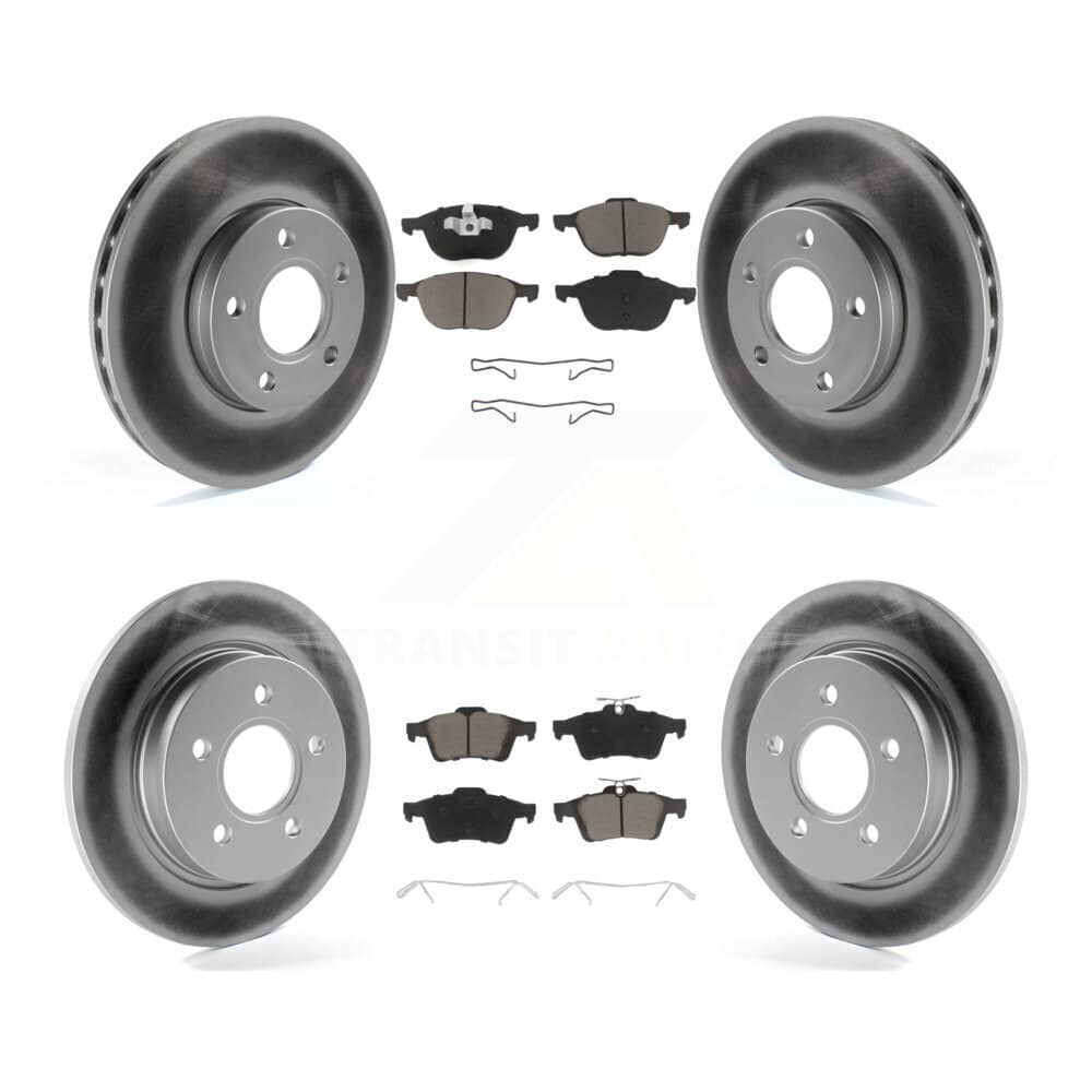 Transit Auto - KGC-100661 - Front and Rear Disc Brake Kits