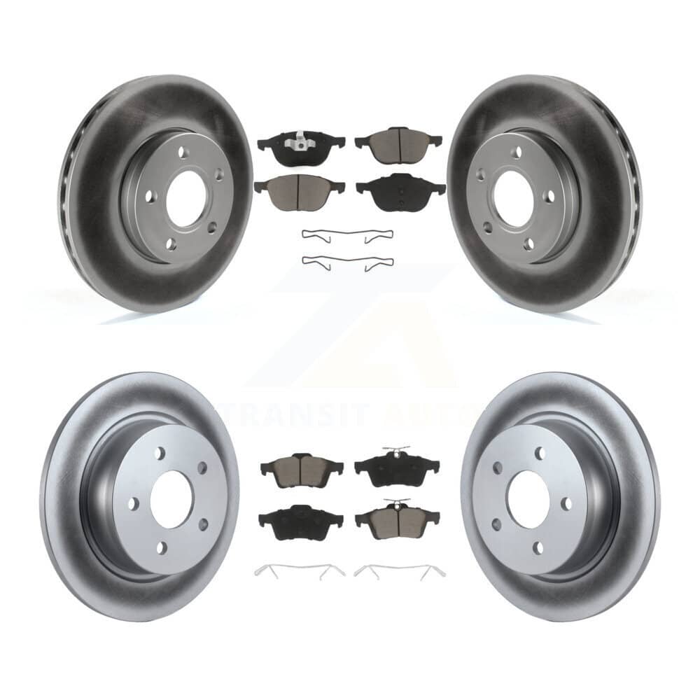 Transit Auto - KGC-100662 - Front and Rear Disc Brake Kits