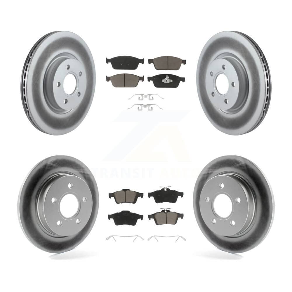 Transit Auto - KGC-100664 - Front and Rear Disc Brake Kits