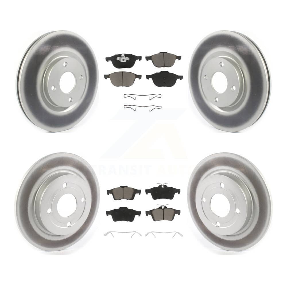 Transit Auto - KGC-100668 - Front and Rear Disc Brake Kits