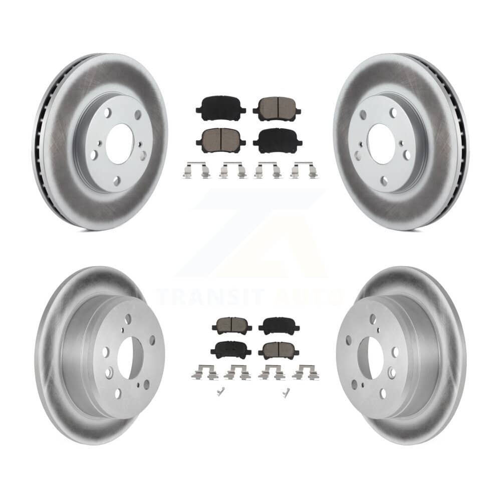 Transit Auto - KGC-100679 - Front and Rear Disc Brake Kits