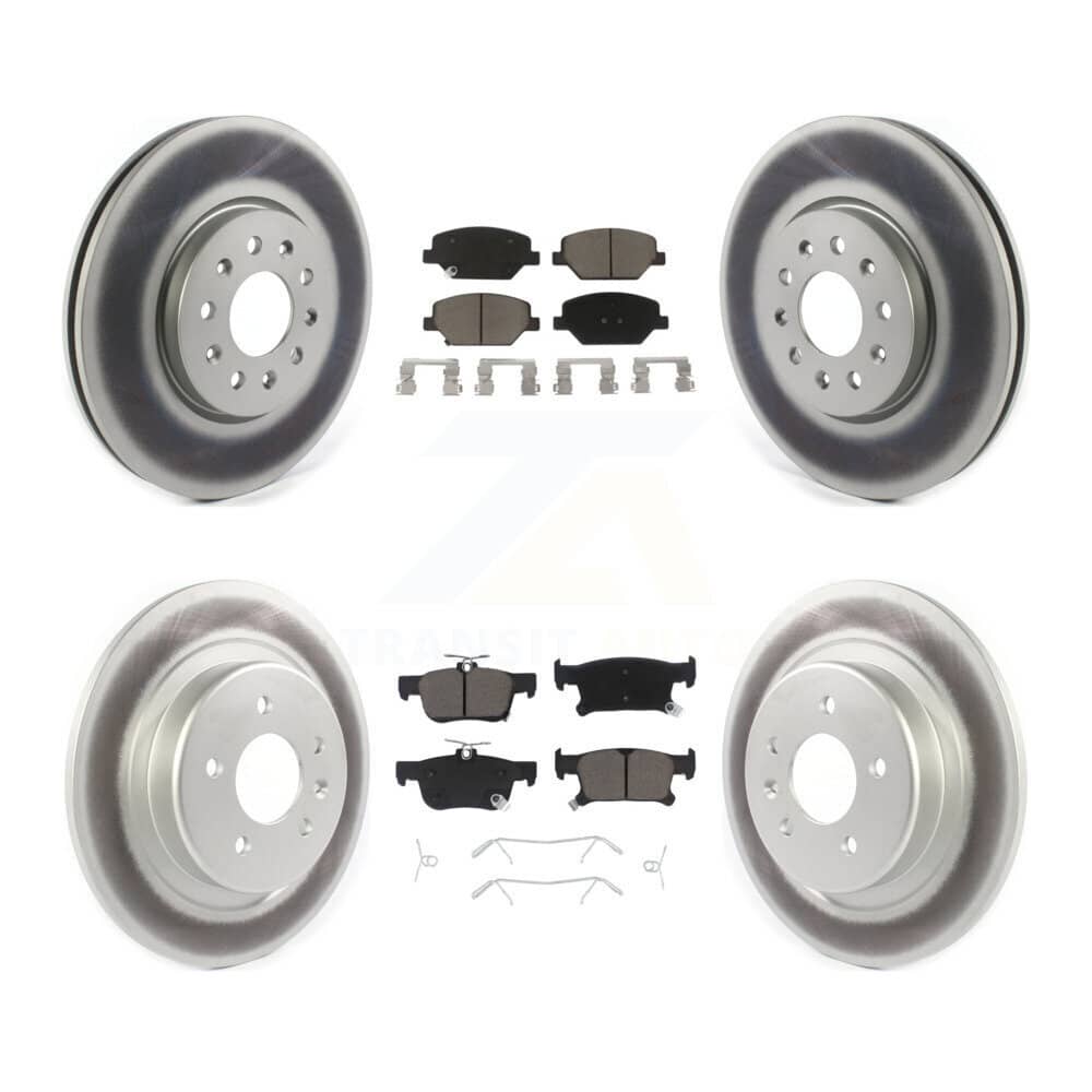 Transit Auto - KGC-100682 - Front and Rear Disc Brake Kits