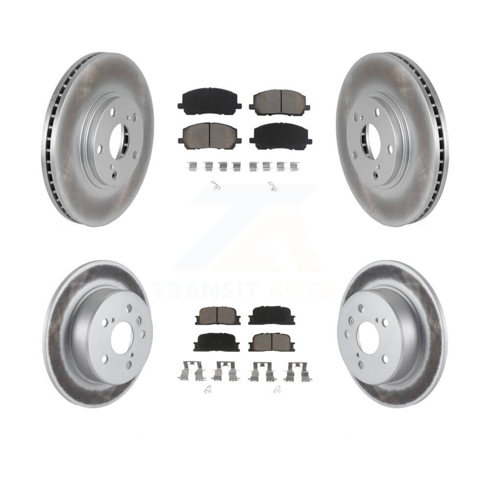Transit Auto - KGC-100684 - Front and Rear Disc Brake Kits
