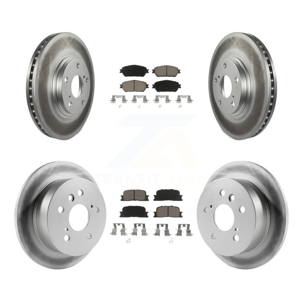 Transit Auto - KGC-100685 - Front and Rear Disc Brake Kits