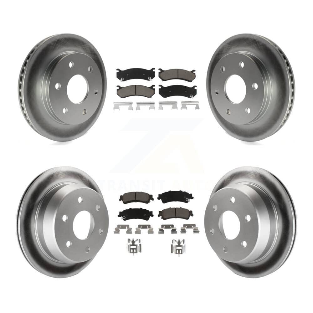 Transit Auto - KGC-100686 - Front and Rear Disc Brake Kits