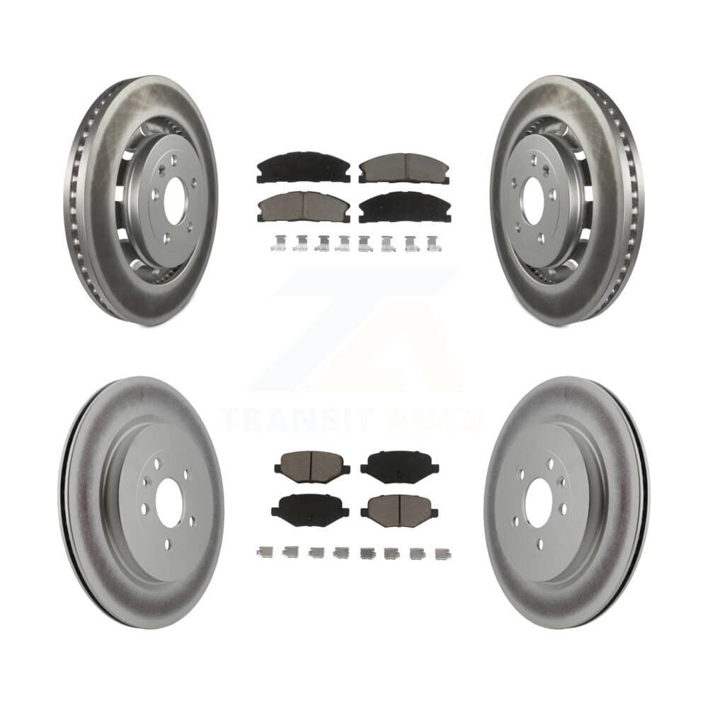 Transit Auto - KGC-100694 - Front and Rear Disc Brake Kits