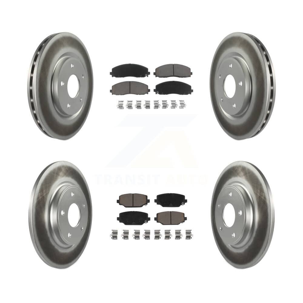 Transit Auto - KGC-100711 - Front and Rear Disc Brake Kits