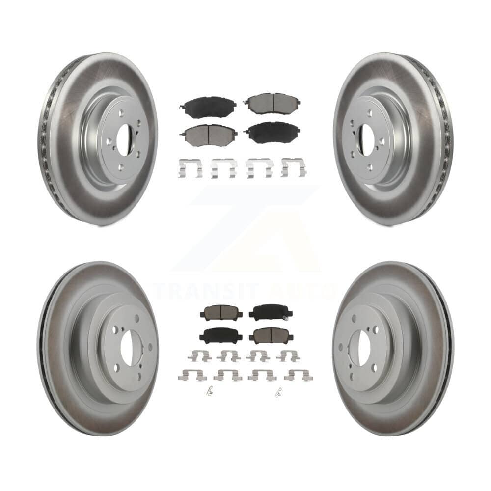Transit Auto - KGC-100715 - Front and Rear Disc Brake Kits