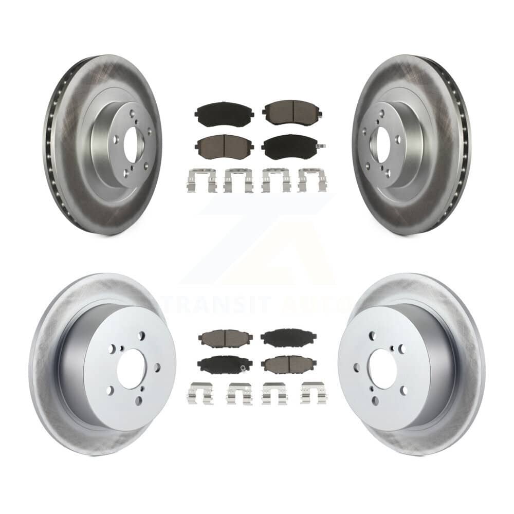 Transit Auto - KGC-100719 - Front and Rear Disc Brake Kits