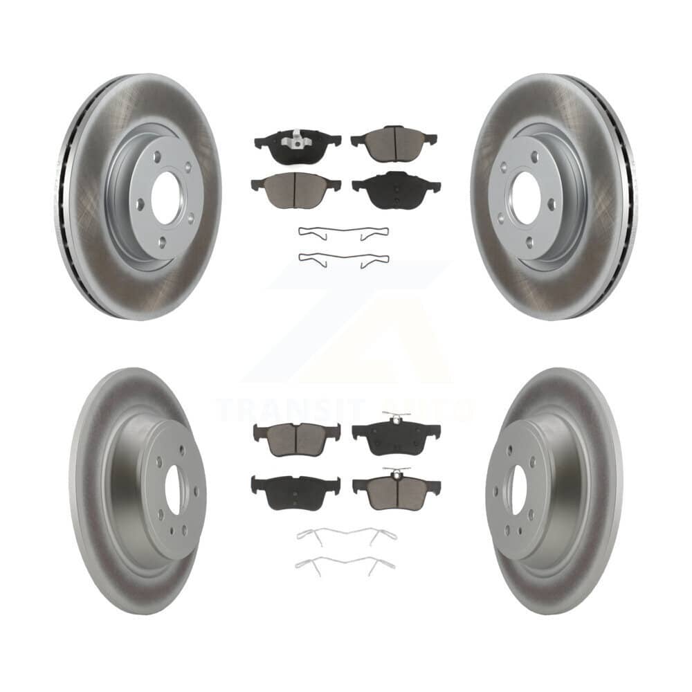 Transit Auto - KGC-100742 - Front and Rear Disc Brake Kits