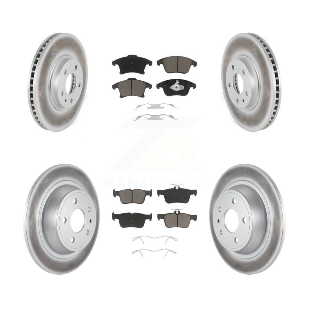 Transit Auto - KGC-100745 - Front and Rear Disc Brake Kits