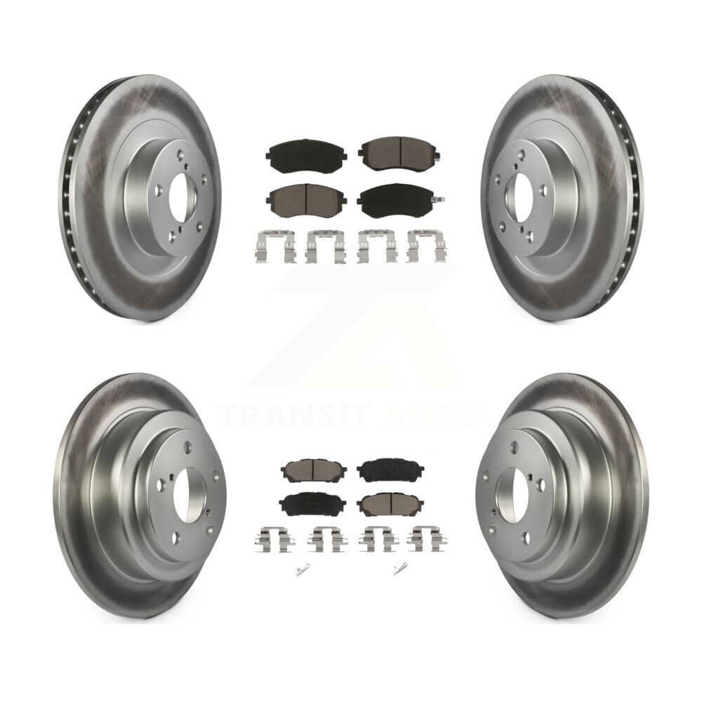 Transit Auto - KGC-100750 - Front and Rear Disc Brake Kits