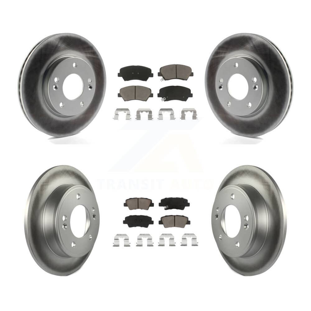 Transit Auto - KGC-100772 - Front and Rear Disc Brake Kits